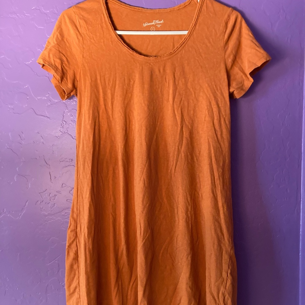 Rust colored dress